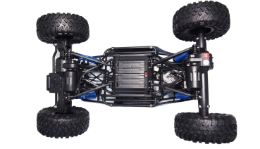 22218 CRAZY-CRAWLER 1:10 4WD RTR LED 1/2prop blau